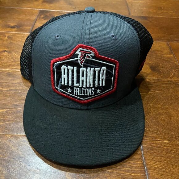 New Era Atlanta Falcons 2021 NFL Draft Trucker 9FIFTY Snapback Hat Mens One Size - Picture 3 of 7